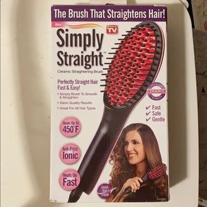 Simply straight ceramic brush